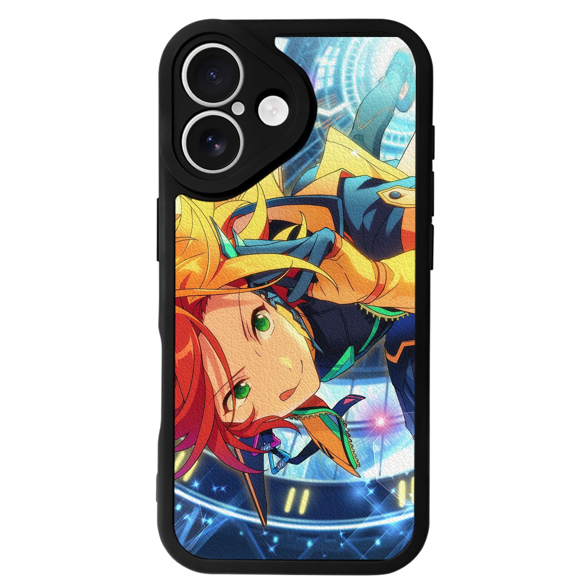 （画像用） あんさんぶるスターズ! Ensemble Stars 【iPhone 16シリーズ対応】シリコンスマホケース（レザー調） 材質：シリコン